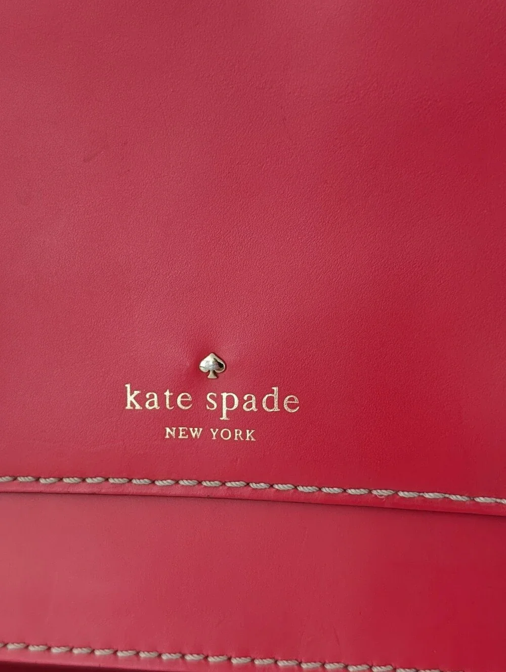 Kate Spade New York Red Satchel/Crossbody Bag